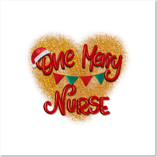 One merry nurse Wall Art by PrintAmor